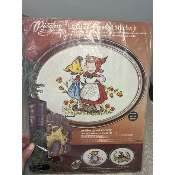 NEW Paragon Needlecraft Exquisite Hummel Stitchery Crewel 0464 Needlework Kit - Picture 1 of 7